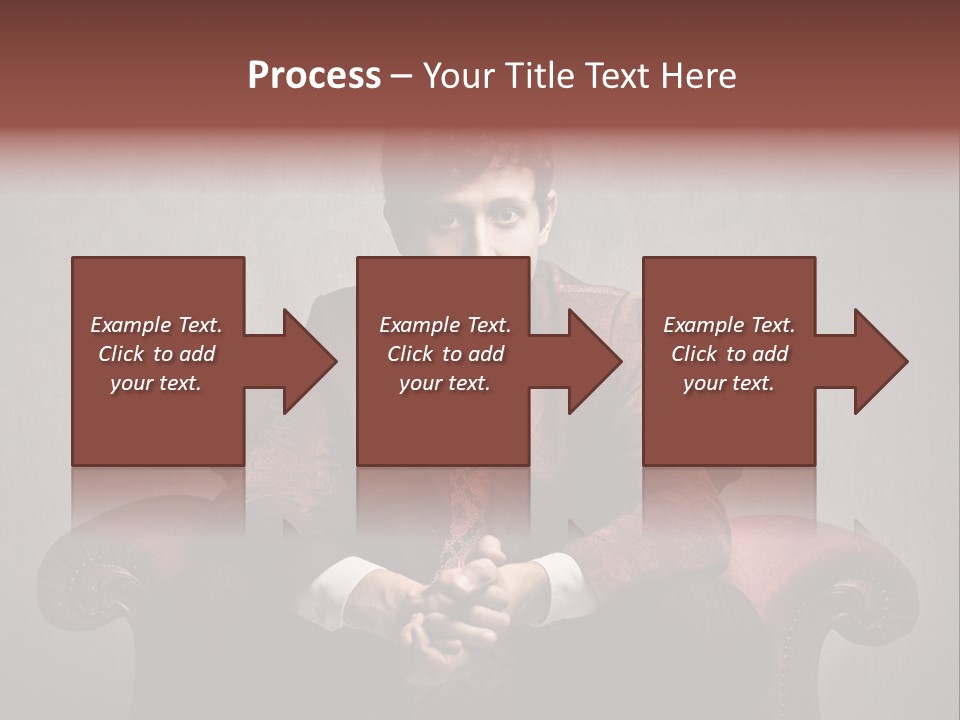 Man Interior Fashion PowerPoint Template