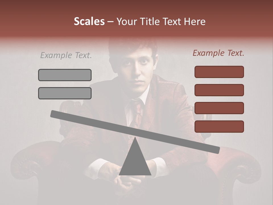 Man Interior Fashion PowerPoint Template