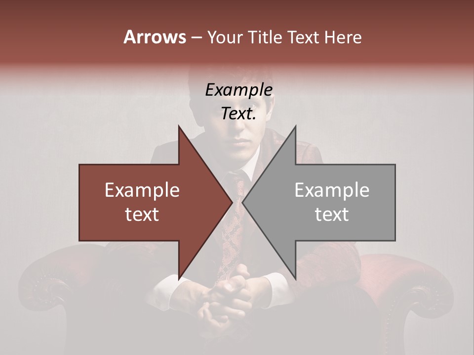 Man Interior Fashion PowerPoint Template