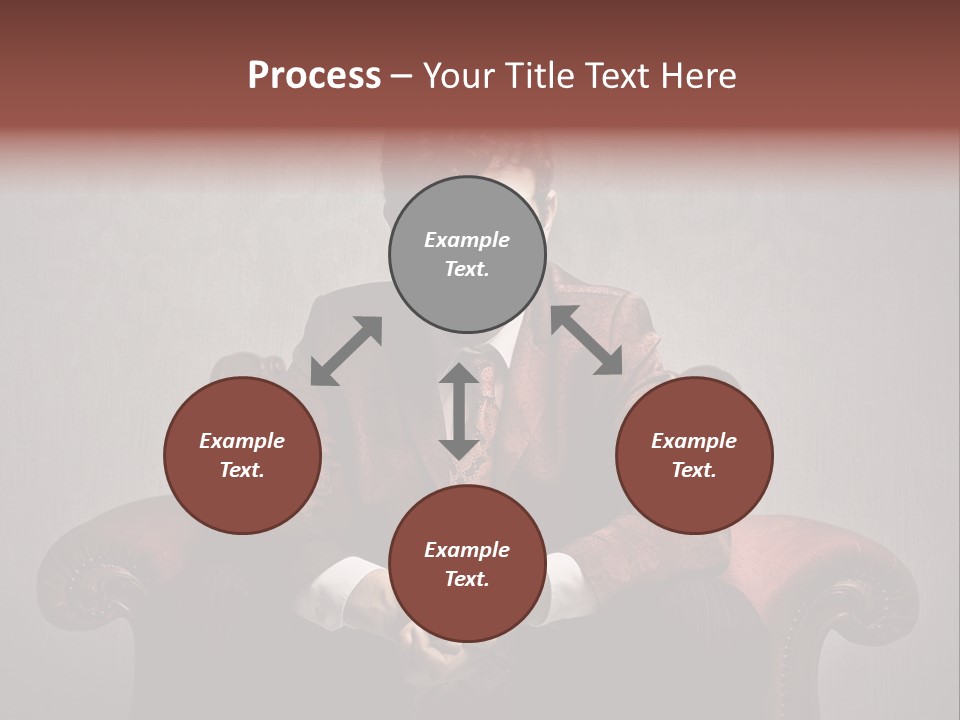 Man Interior Fashion PowerPoint Template