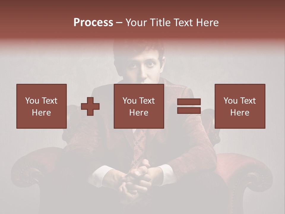 Man Interior Fashion PowerPoint Template