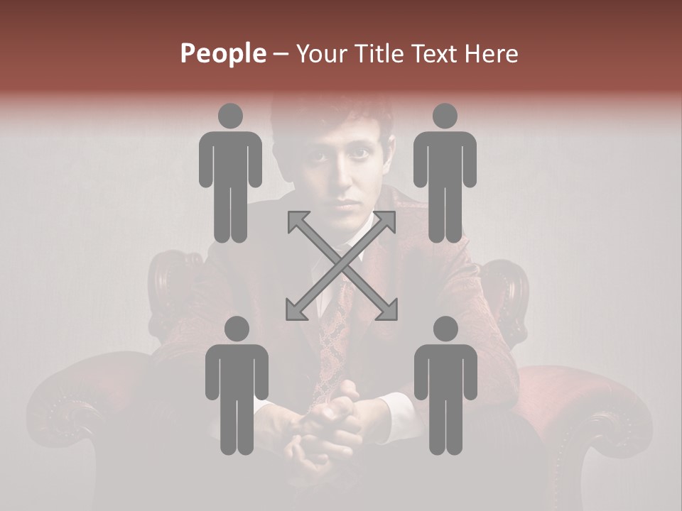 Man Interior Fashion PowerPoint Template