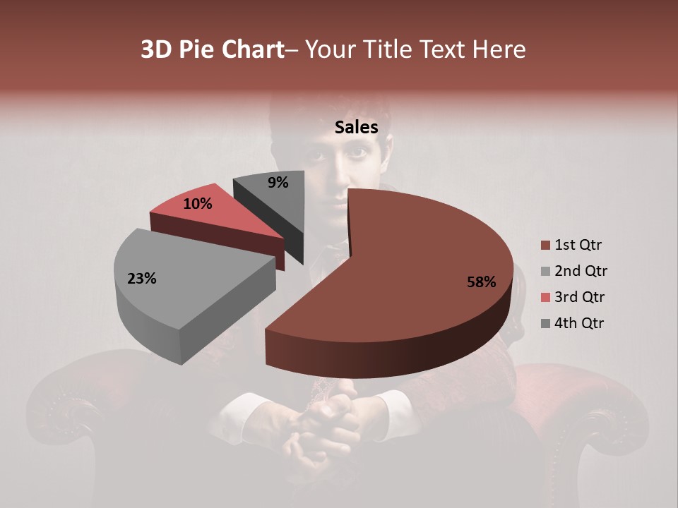 Man Interior Fashion PowerPoint Template