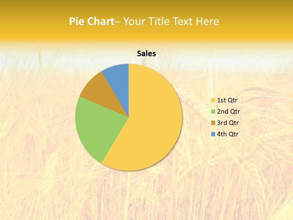 Field Barley Wheat PowerPoint Template