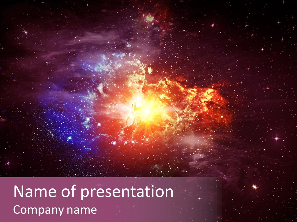 Mystical Night Vast PowerPoint Template