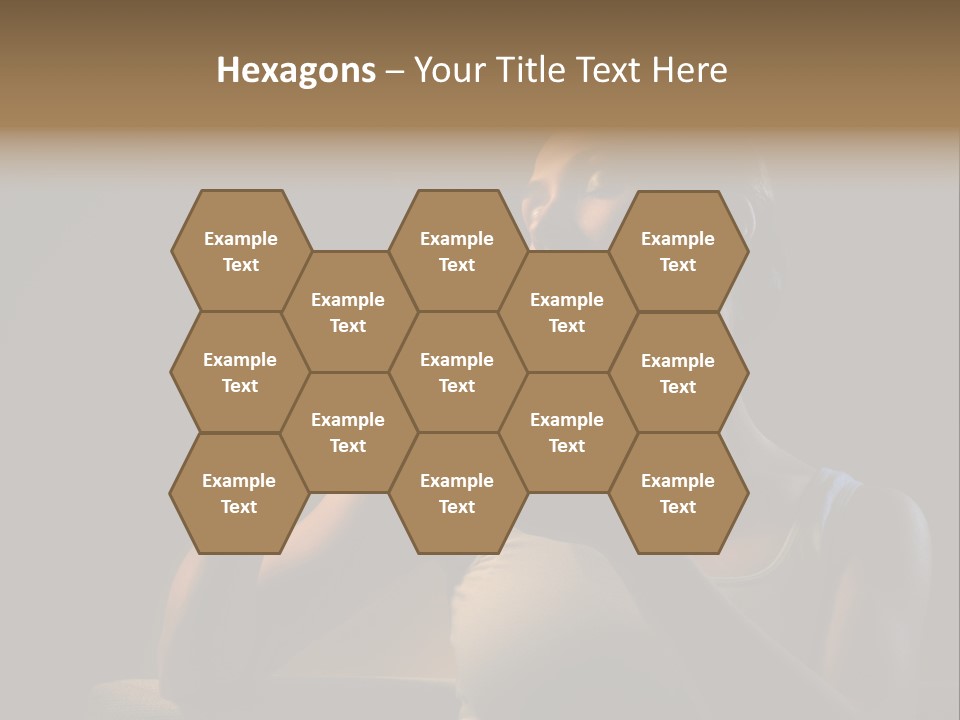 Caucasian Breakfast Relaxation PowerPoint Template