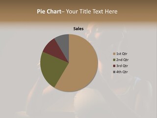 Caucasian Breakfast Relaxation PowerPoint Template