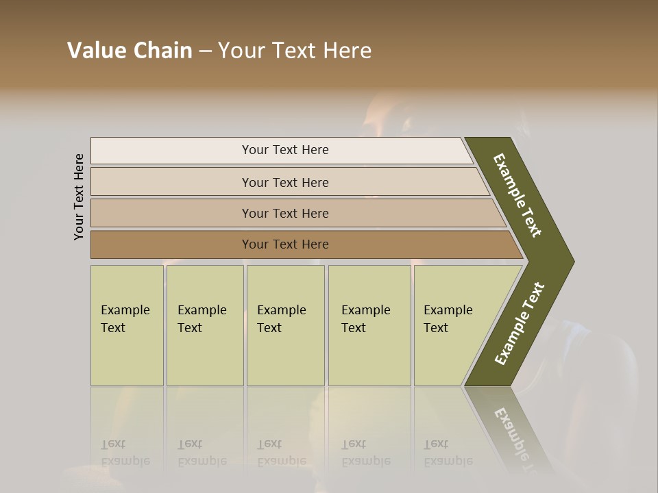 Caucasian Breakfast Relaxation PowerPoint Template