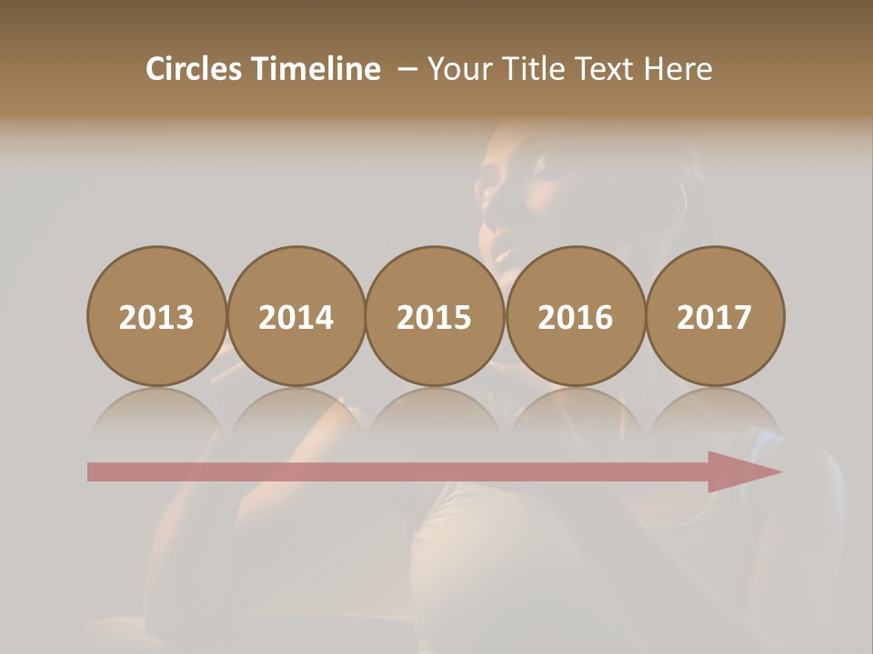 Caucasian Breakfast Relaxation PowerPoint Template