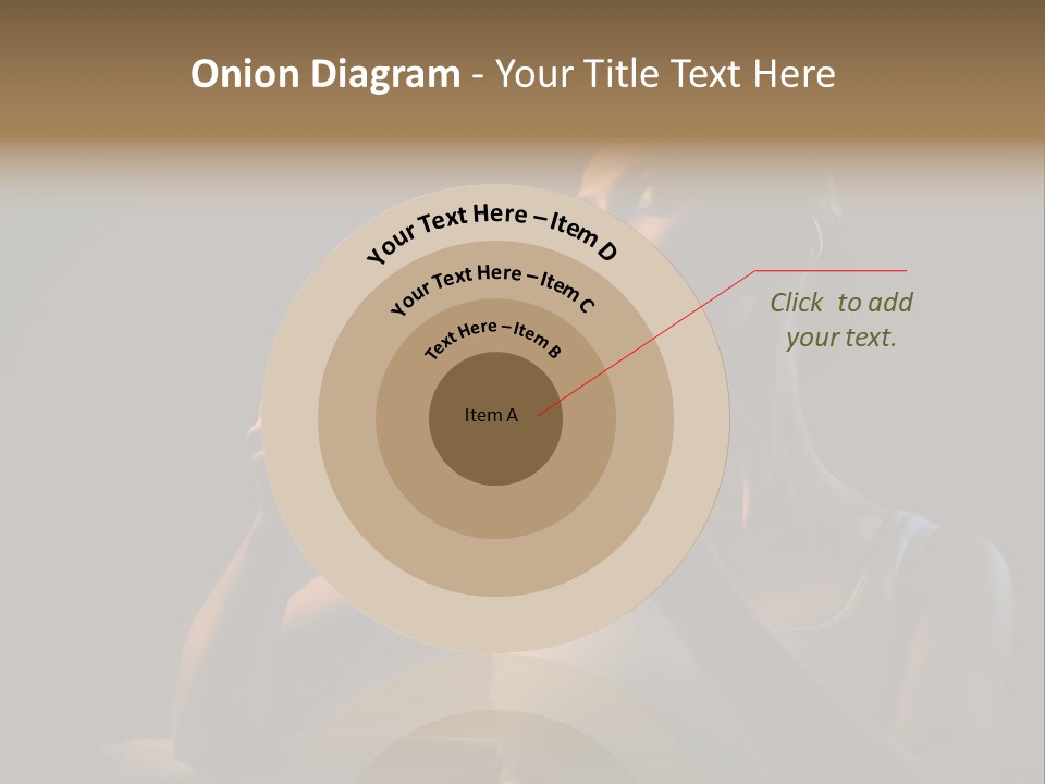 Caucasian Breakfast Relaxation PowerPoint Template