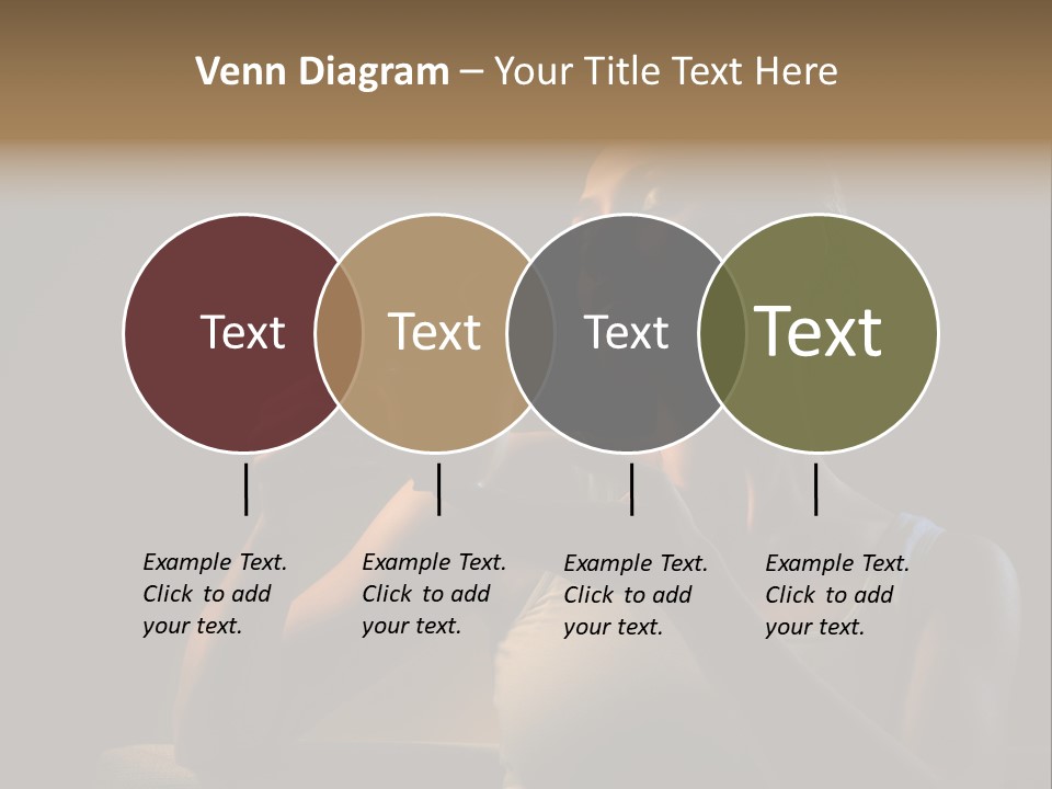 Caucasian Breakfast Relaxation PowerPoint Template