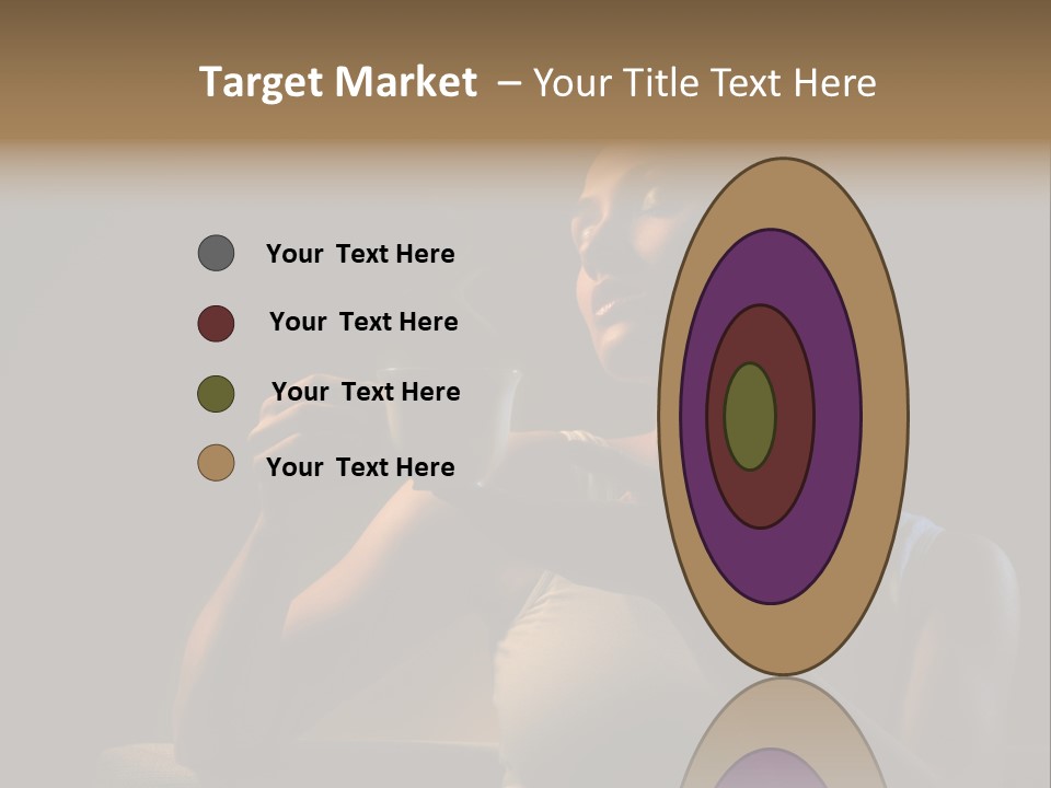 Caucasian Breakfast Relaxation PowerPoint Template