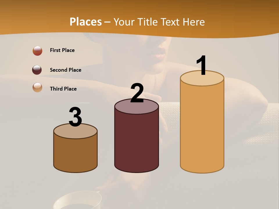 Heat Mug Refreshment PowerPoint Template