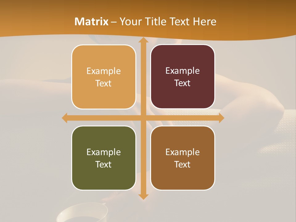 Heat Mug Refreshment PowerPoint Template