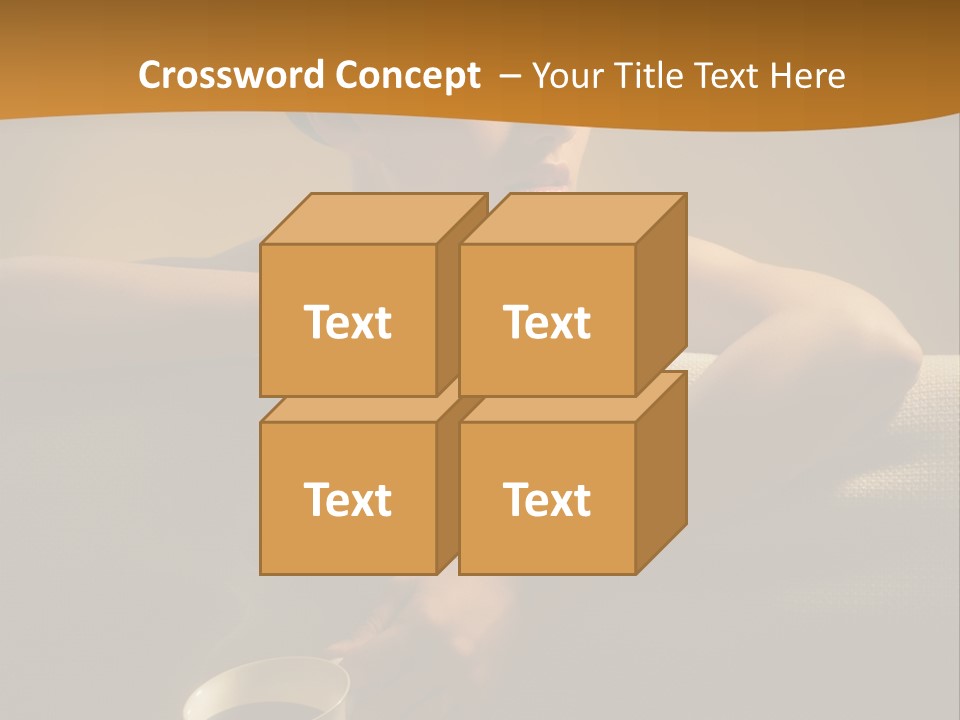 Heat Mug Refreshment PowerPoint Template