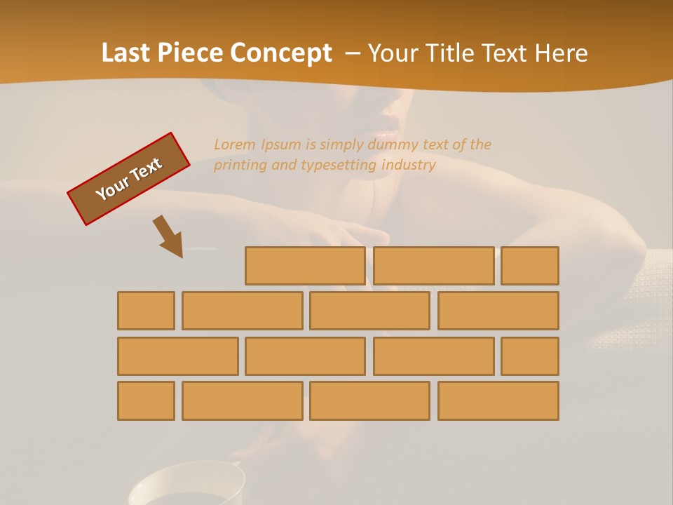 Heat Mug Refreshment PowerPoint Template