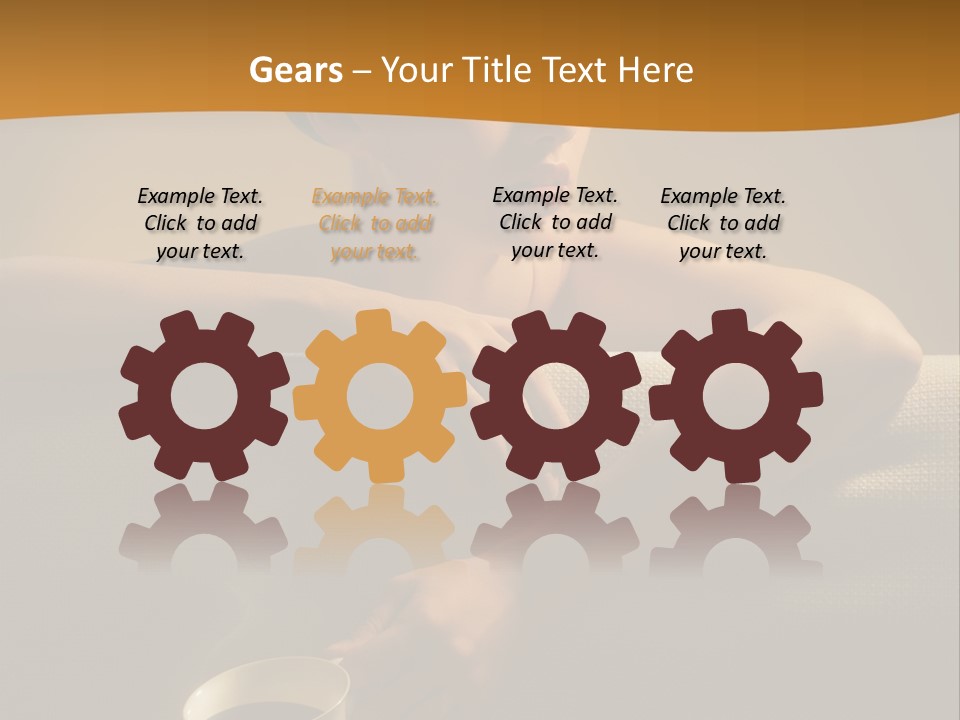 Heat Mug Refreshment PowerPoint Template