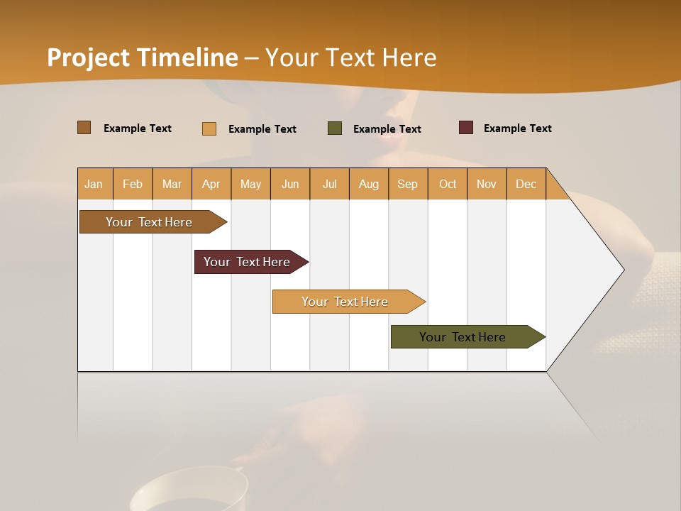 Heat Mug Refreshment PowerPoint Template