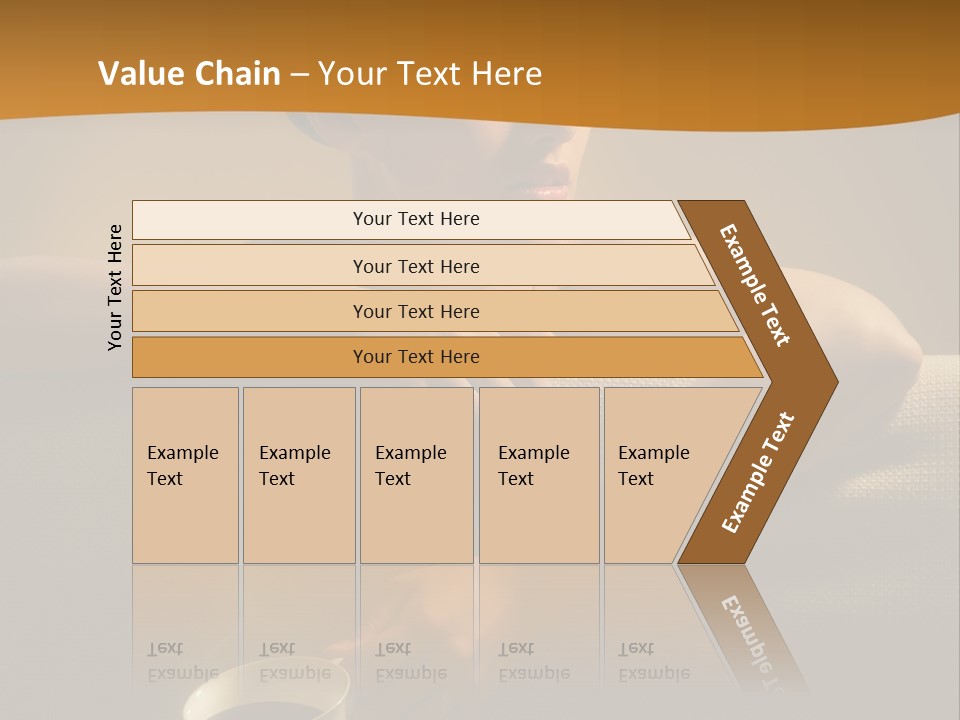Heat Mug Refreshment PowerPoint Template