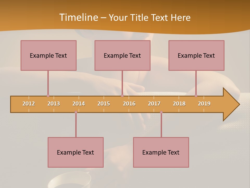 Heat Mug Refreshment PowerPoint Template
