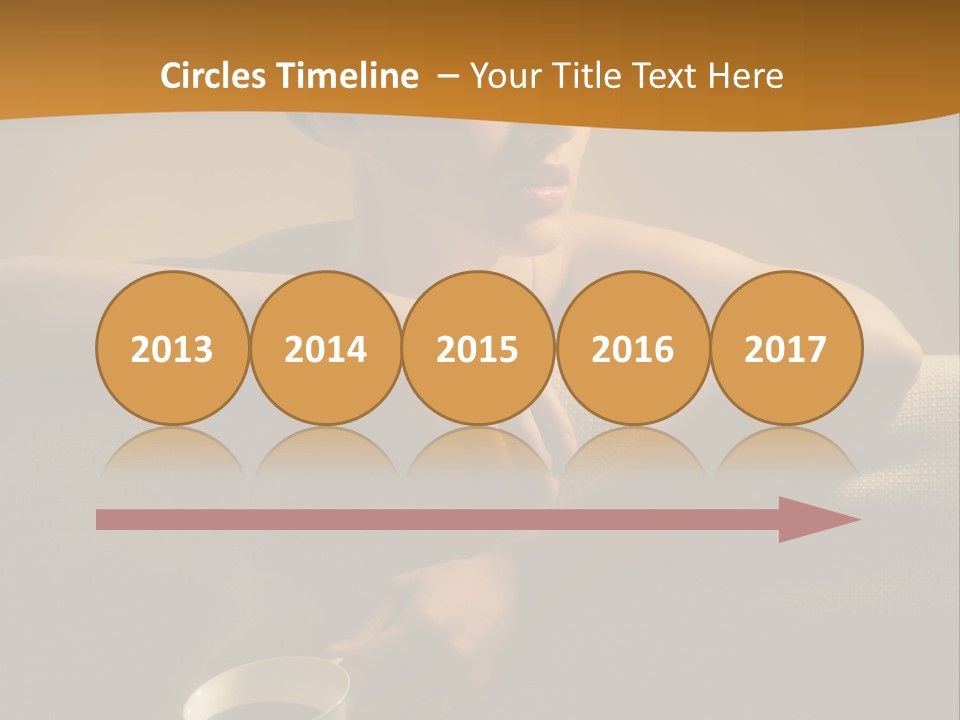 Heat Mug Refreshment PowerPoint Template