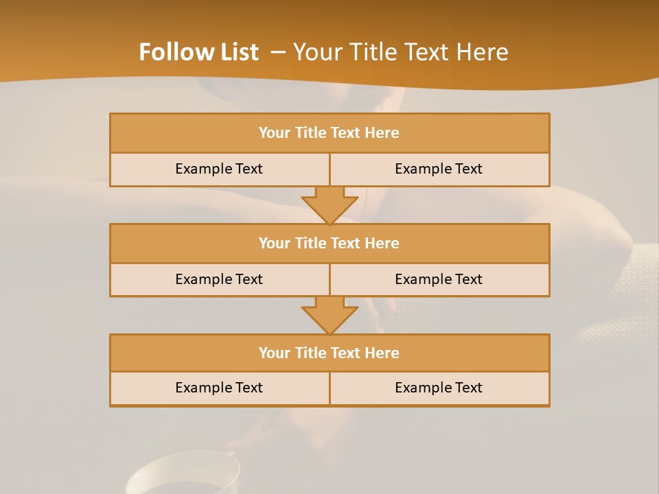 Heat Mug Refreshment PowerPoint Template