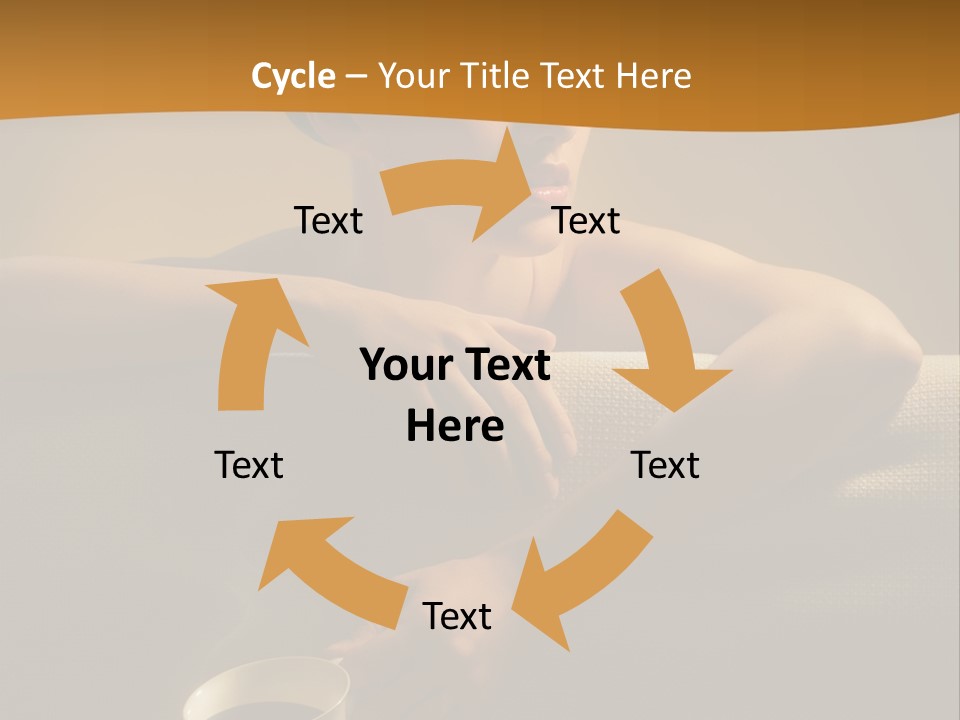 Heat Mug Refreshment PowerPoint Template