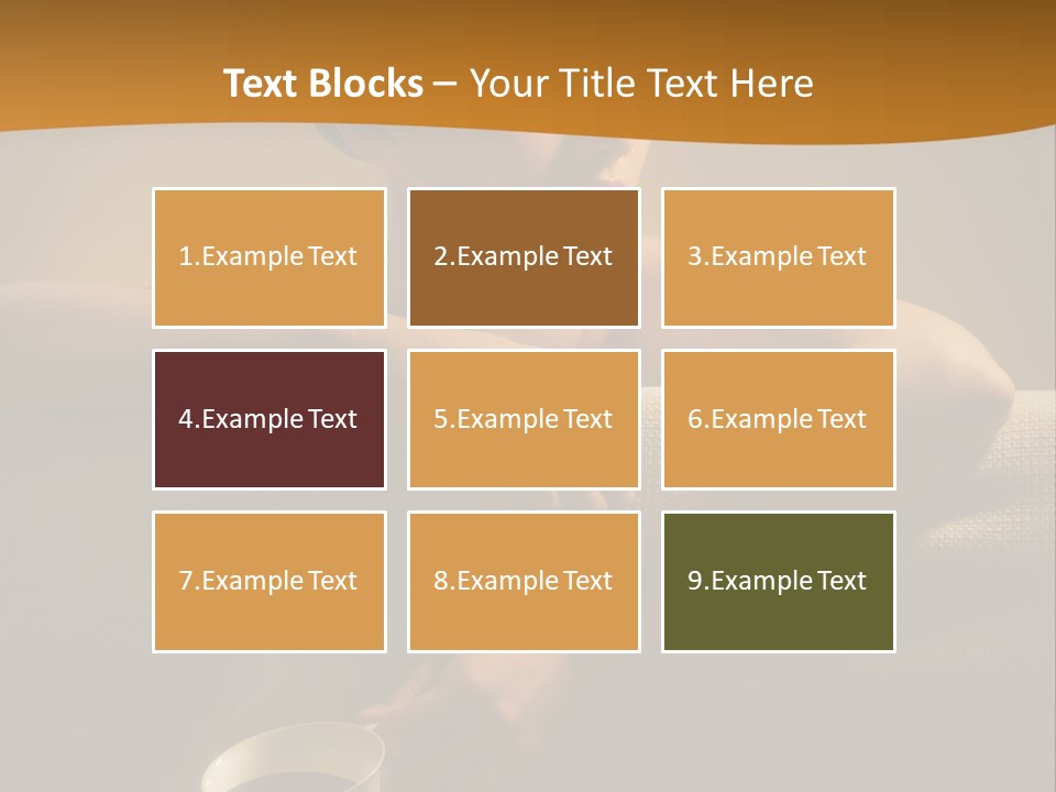 Heat Mug Refreshment PowerPoint Template