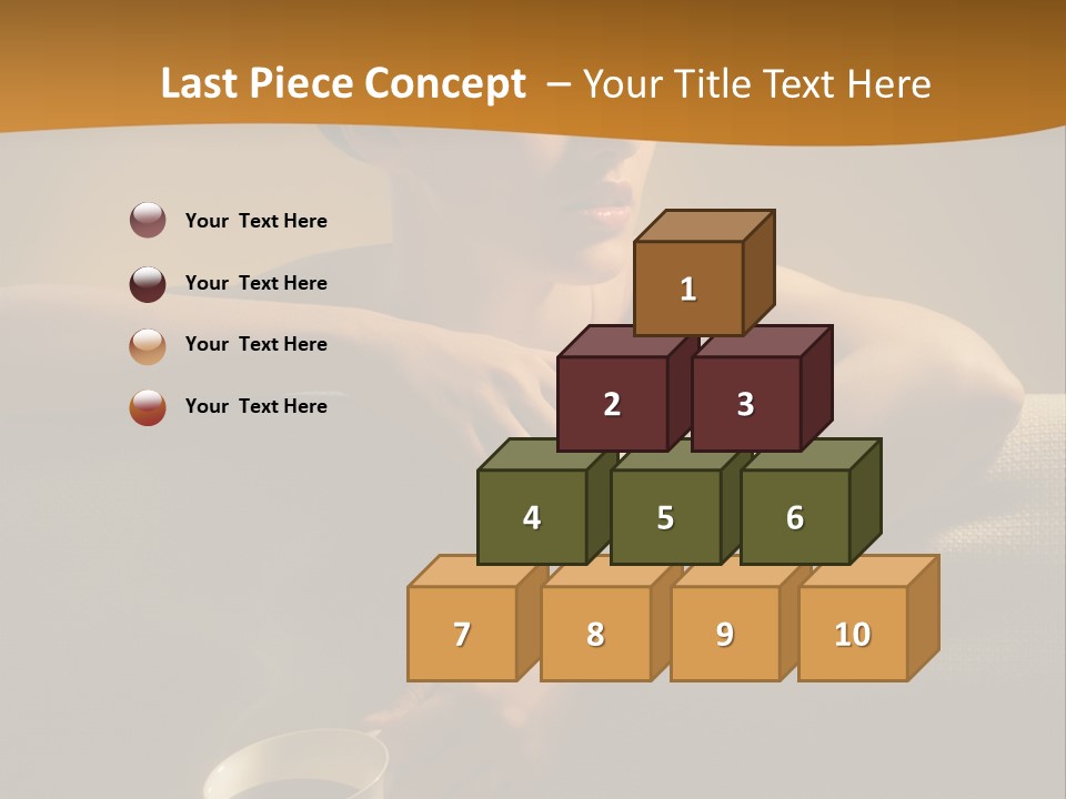 Heat Mug Refreshment PowerPoint Template