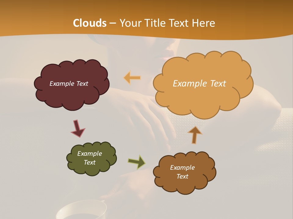 Heat Mug Refreshment PowerPoint Template
