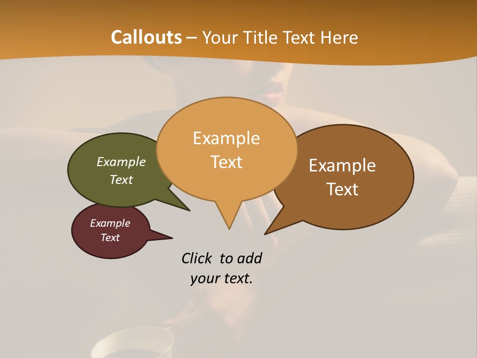 Heat Mug Refreshment PowerPoint Template