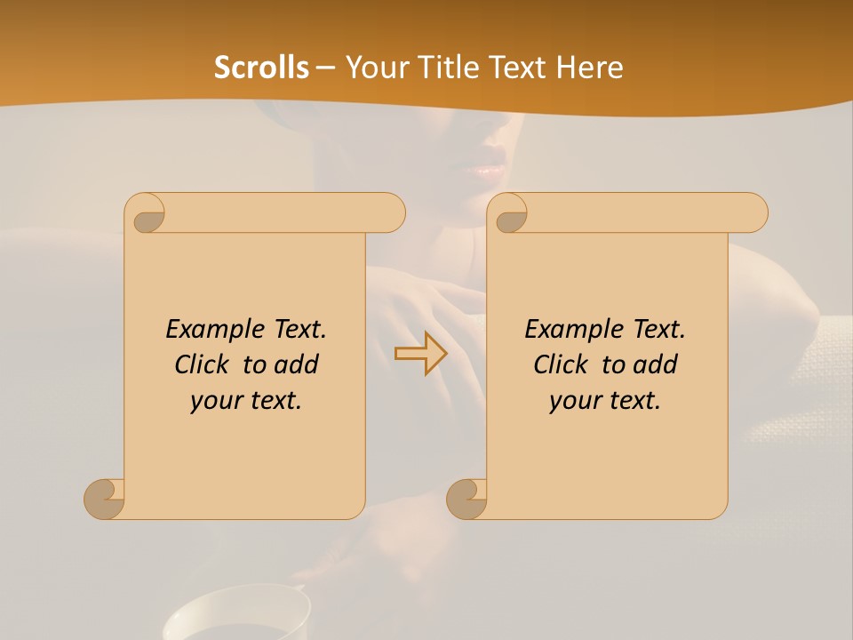 Heat Mug Refreshment PowerPoint Template