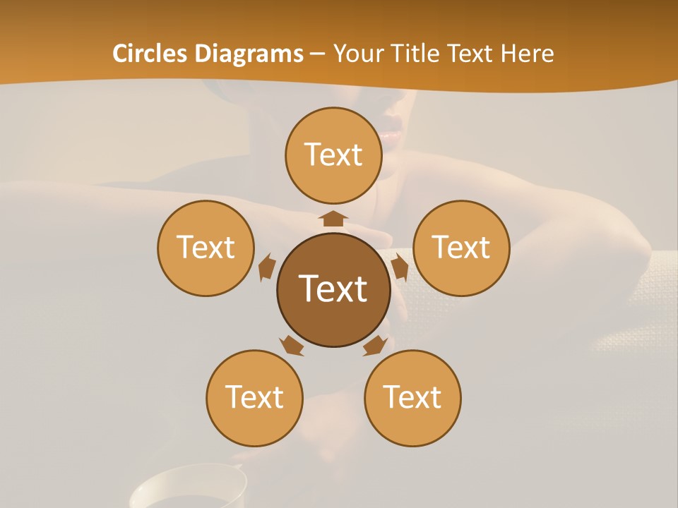 Heat Mug Refreshment PowerPoint Template