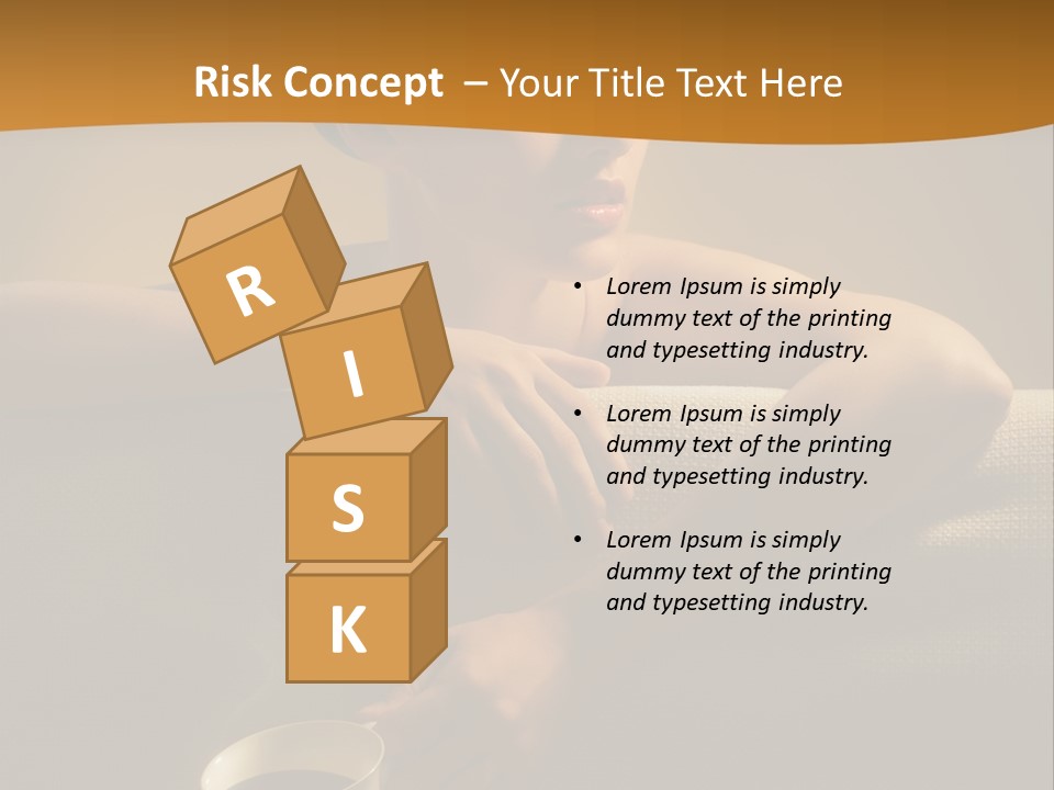 Heat Mug Refreshment PowerPoint Template