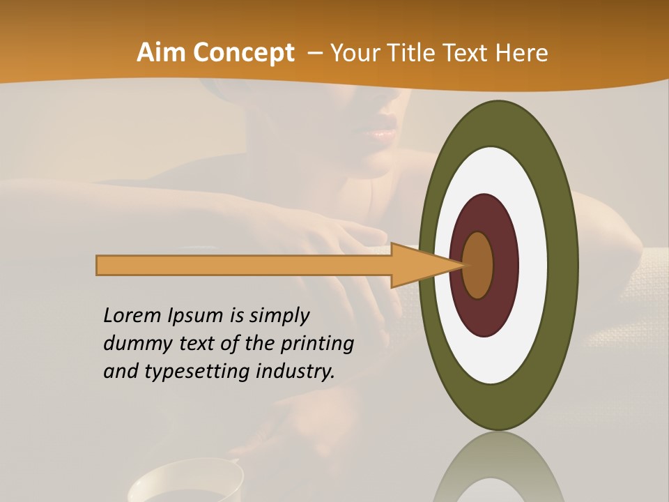 Heat Mug Refreshment PowerPoint Template