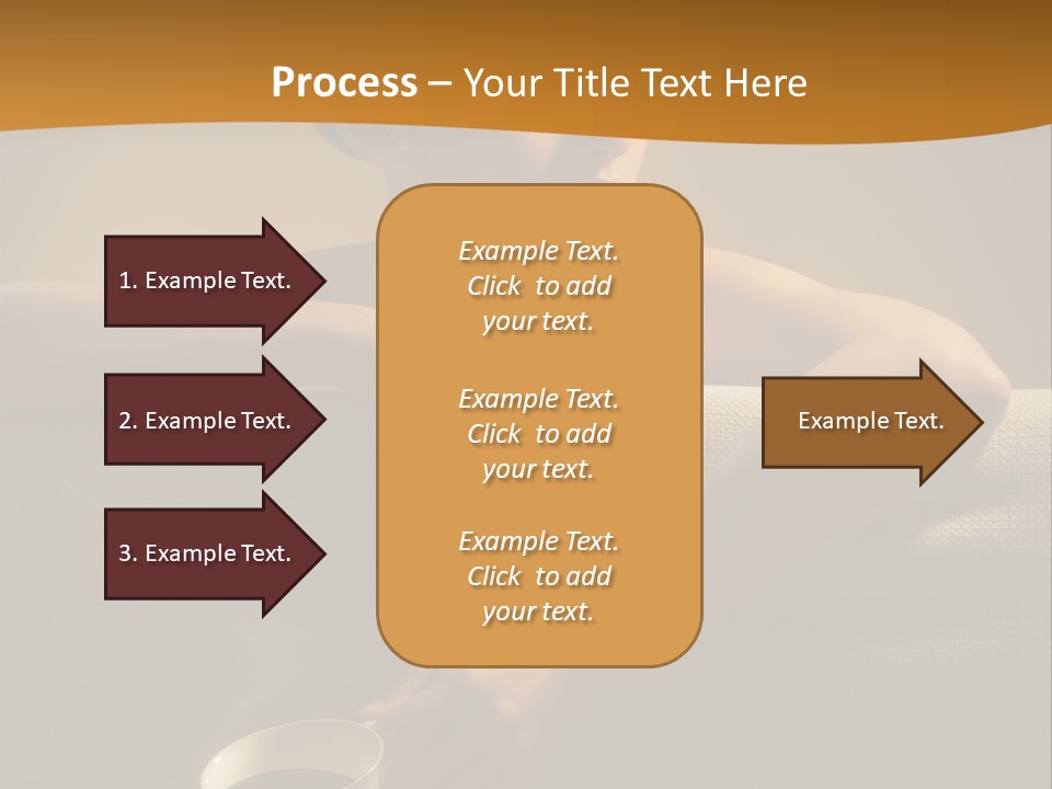 Heat Mug Refreshment PowerPoint Template