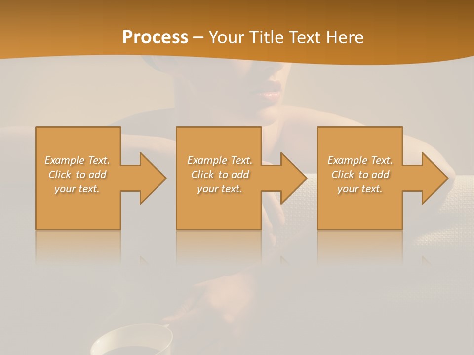 Heat Mug Refreshment PowerPoint Template