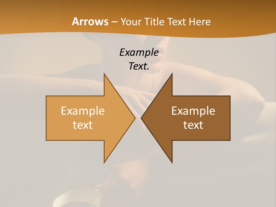 Heat Mug Refreshment PowerPoint Template