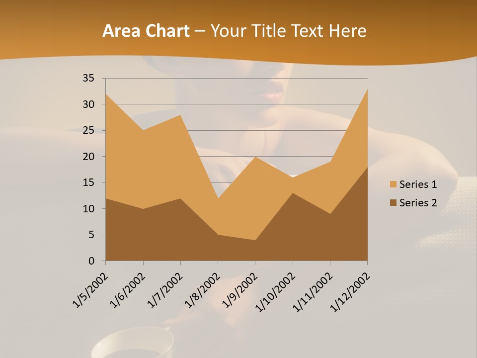 Heat Mug Refreshment PowerPoint Template