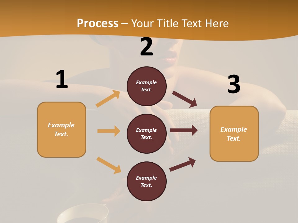Heat Mug Refreshment PowerPoint Template
