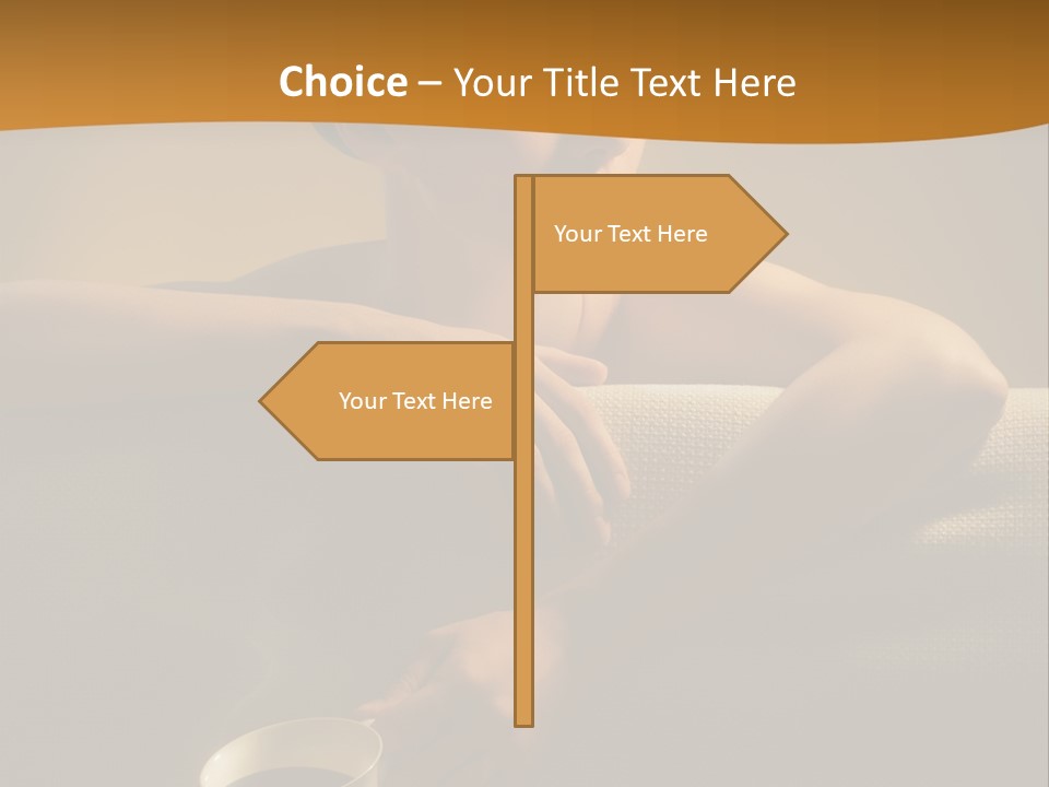 Heat Mug Refreshment PowerPoint Template