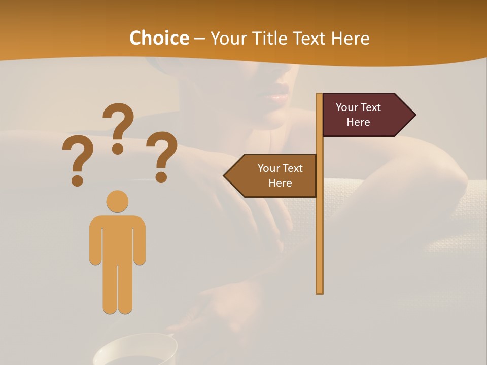 Heat Mug Refreshment PowerPoint Template