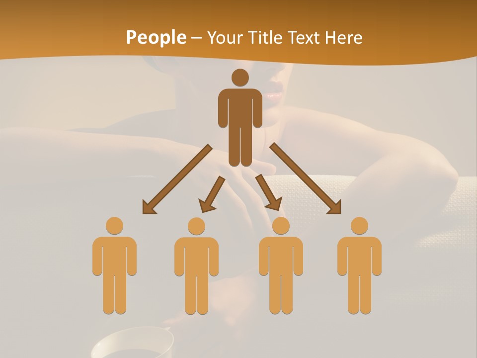 Heat Mug Refreshment PowerPoint Template