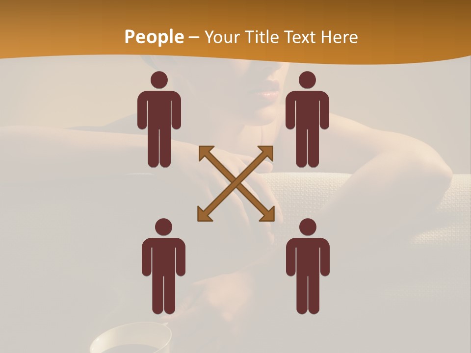 Heat Mug Refreshment PowerPoint Template