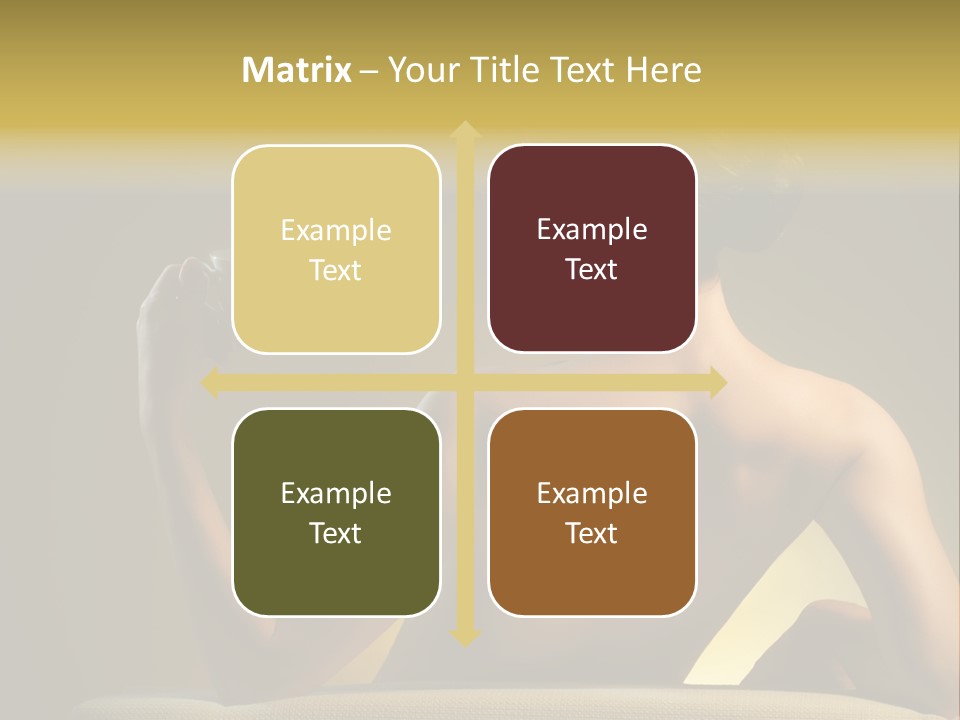 Person Drink Face PowerPoint Template