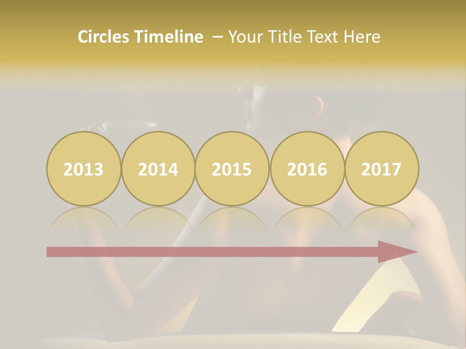 Person Drink Face PowerPoint Template