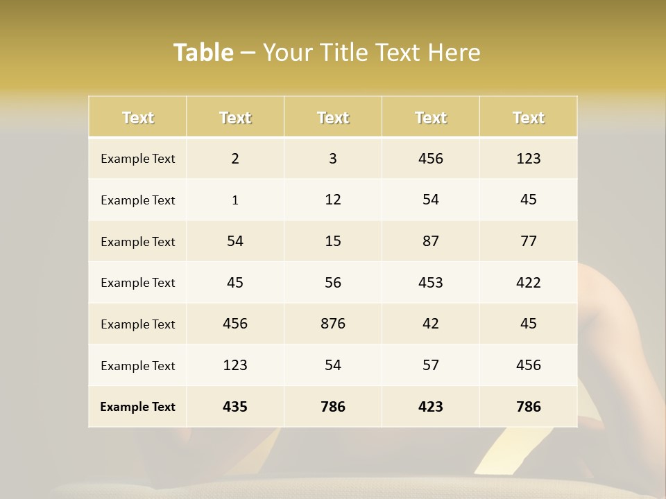 Person Drink Face PowerPoint Template