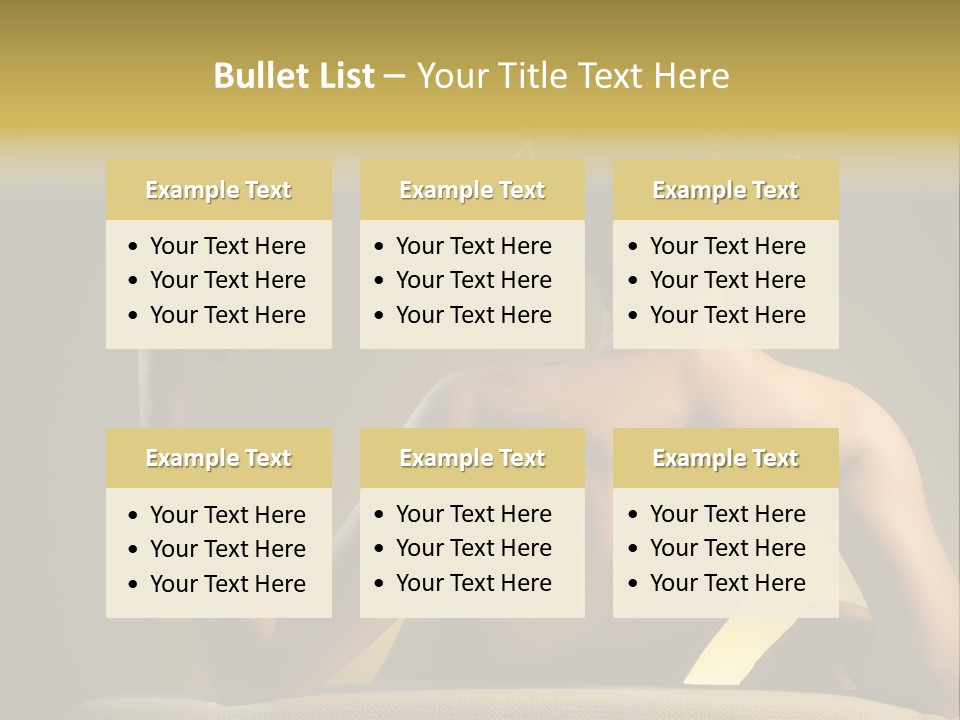 Person Drink Face PowerPoint Template