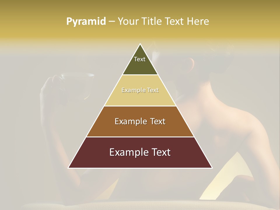 Person Drink Face PowerPoint Template