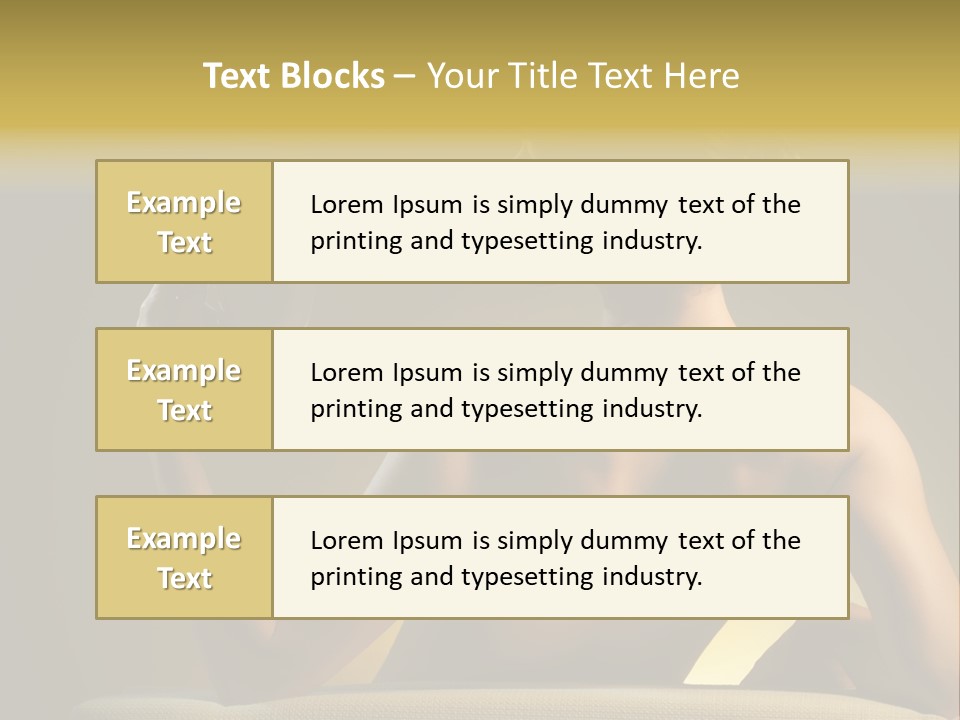 Person Drink Face PowerPoint Template